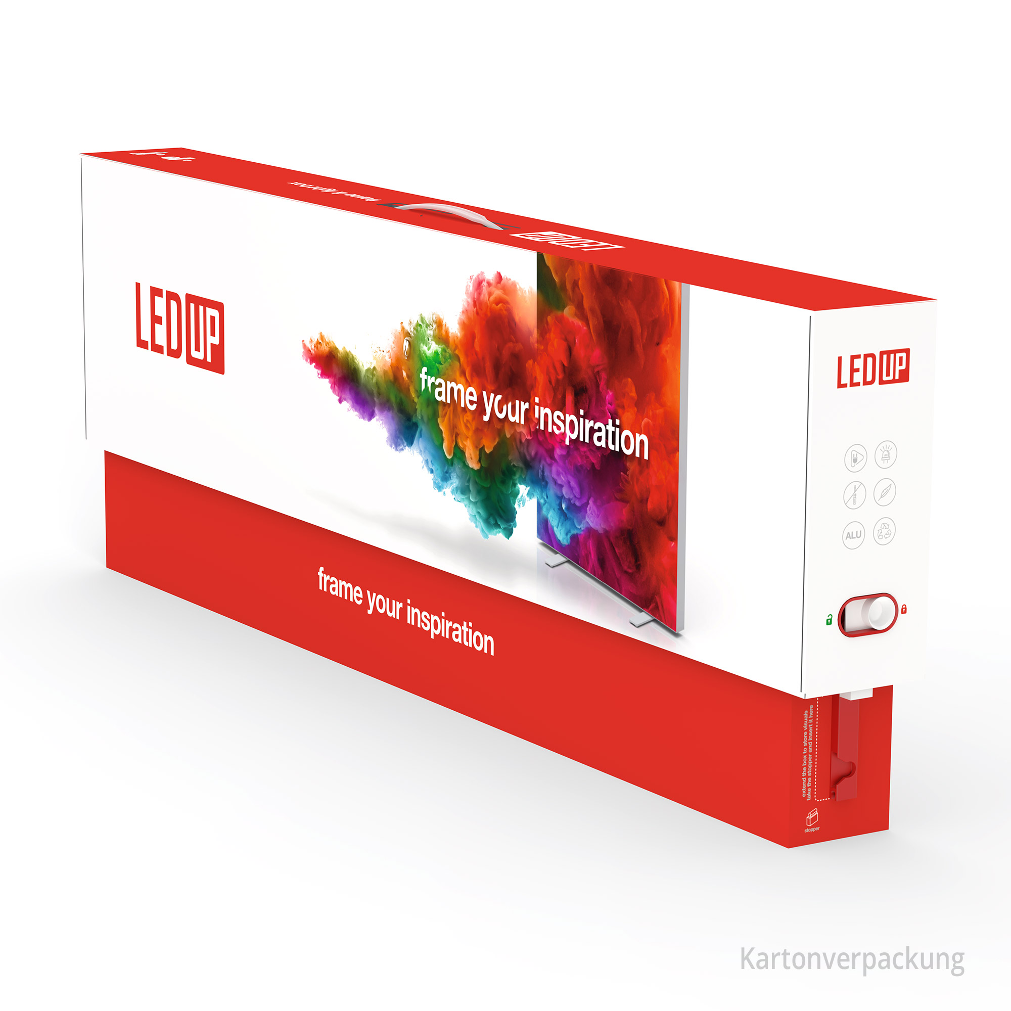 LedUp  - Gesamtsystem ohne Bannerdruck