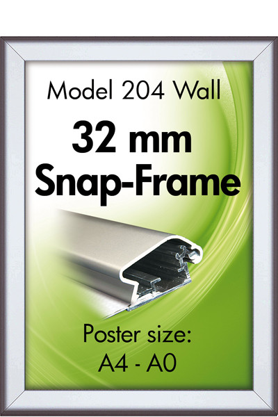 Alu Klapprahmen 32mm - A0 - Maxi-Set